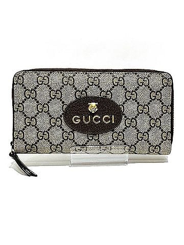 Gucci Vintage Grey Canvas Wallet (view 1)