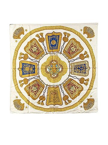Hermès Carré 90 Multicolour Silk Scarf (view 1)