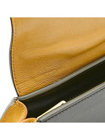 Céline Trapèze Black Leather Shopper Bag (view 2)