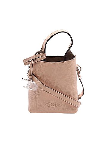 Tod's Pink Leather Handbag (view 1)