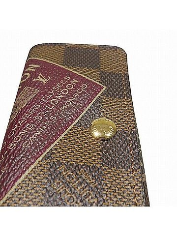 Louis Vuitton Multiclés 4 Brown Canvas Wallet (view 2)