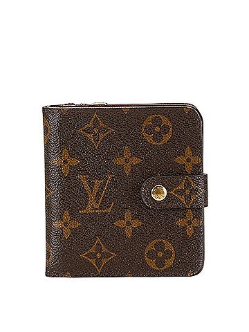 Louis Vuitton Viennois Brown Canvas Wallet (view 1)