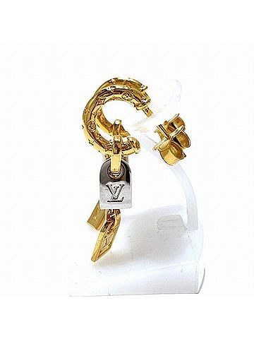 Louis Vuitton Gold Ceramic Earring Jewelry (view 2)