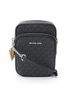 Michael Kors 100% Canvas Solid Black Jet Set Black Canvas Shoulder Bag One size - photo 1