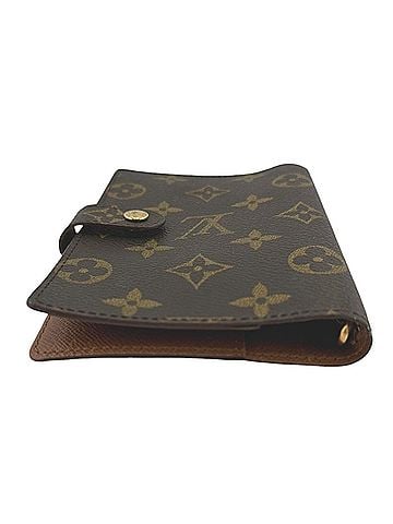 Louis Vuitton Agenda Cover Brown Canvas Wallet (view 2)
