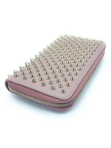 Christian Louboutin Panettone Pink Leather Wallet (view 2)