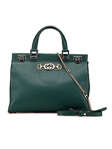 Gucci Medium Zumi Leather Satchel (view 1)
