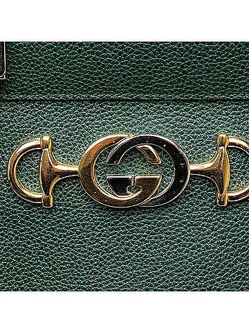 Gucci Medium Zumi Leather Satchel (view 2)