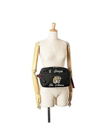 Gucci Techno Canvas Web L Aveugle Par Amour Embroidered Belt Bag (view 2)
