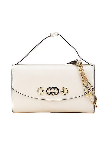 Gucci Small Leather Zumi Satchel (view 1)