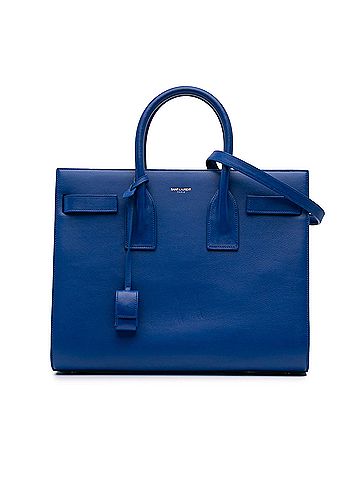 Saint Laurent Small Leather Sac De Jour Satchel (view 1)