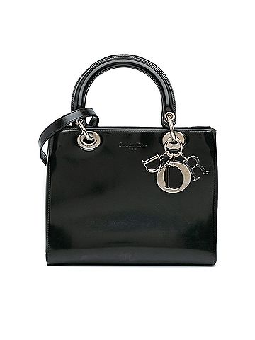 Dior Medium Patent Lady Dior (view 1)