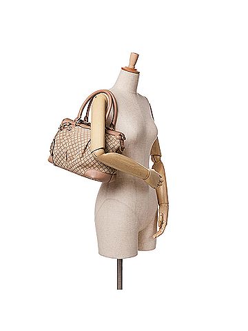 Gucci Diamante Canvas Sukey Satchel (view 2)