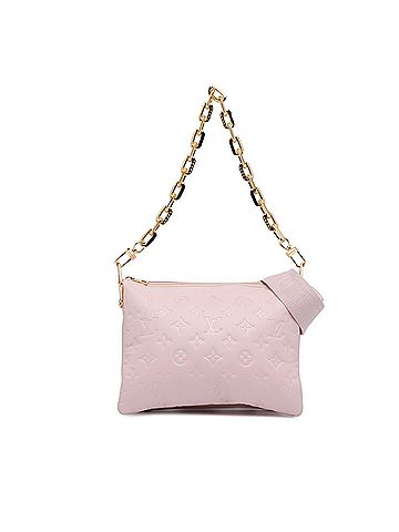 Louis Vuitton Monogram Embossed Puffy Lambskin Coussin PM (view 1)