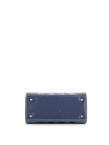 Christian Dior Lady Dior NM Bag Cannage Quilt Patent Medium (view 2)