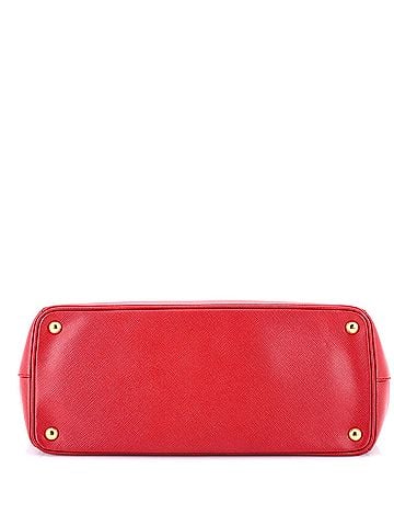 Prada Double Zip Lux Tote Saffiano Leather Medium (view 2)