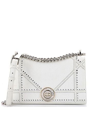 Christian Dior Diorama Flap Bag Perforated Calfskin Medium (view 1)