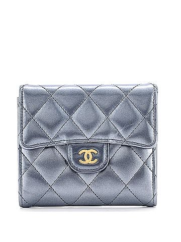 Chanel CC Compact Classic Flap Wallet Quilted Lambskin (view 1)