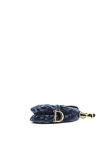 Christian Dior Saddle Handbag Tie Dye Printed Denim Medium (view 2)