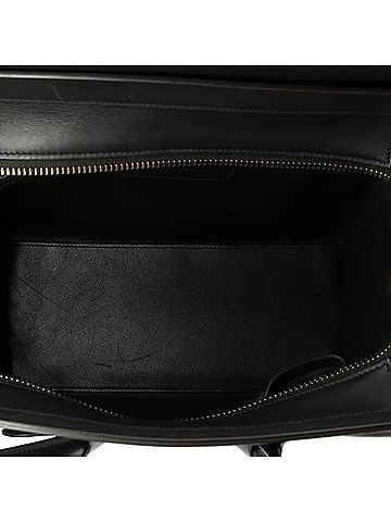Céline Tricolor Luggage Bag Leather Micro (view 2)