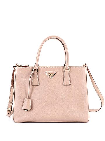 Prada Galleria Double Zip Tote Saffiano Leather Medium (view 1)