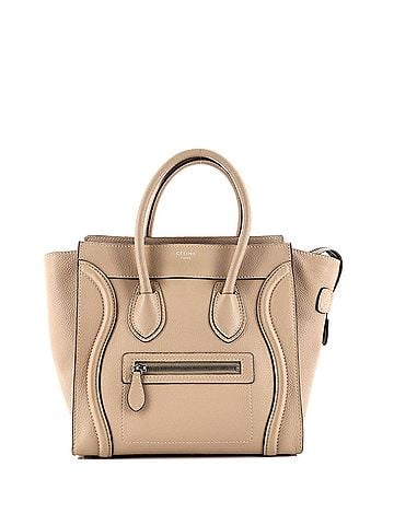 Céline Luggage Bag Grainy Leather Micro (view 1)