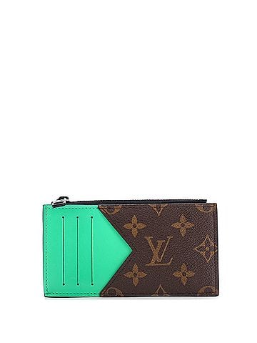 Louis Vuitton Coin Card Holder Macassar Monogram Canvas (view 1)