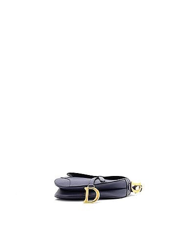 Christian Dior Saddle Handbag Leather Medium (view 2)