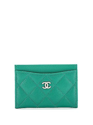 Chanel Classic Card Holder Quilted Caviar (view 1)