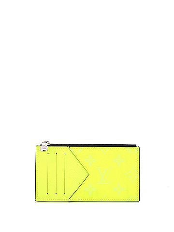 Louis Vuitton Coin Card Holder Monogram Taigarama (view 1)