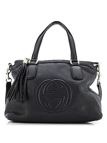 Gucci Soho Convertible Soft Top Handle Bag Leather (view 1)