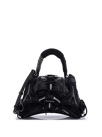 Balenciaga SneakerHead Top Handle Bag Mesh and Faux Leather Small (view 1)