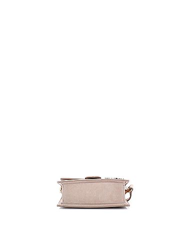 Jacquemus Le Bambino Top Handle Flap Bag Suede (view 2)