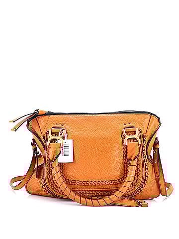 Chloé Marcie Braided Satchel Leather Medium (view 1)