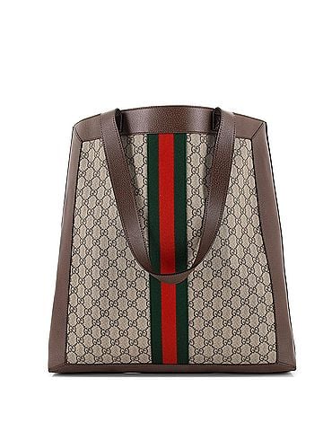 Gucci Ophidia Soft Open Tote GG Coated Canvas Large (view 2)