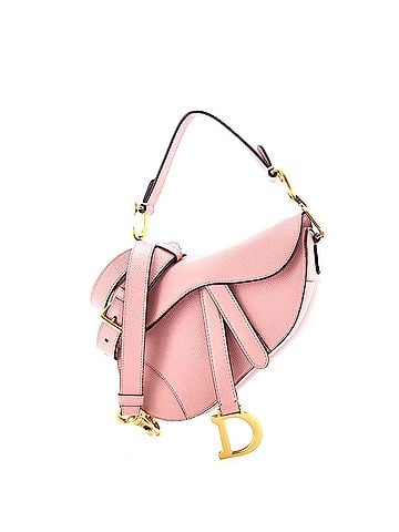 Christian Dior Saddle Handbag Leather Mini (view 1)