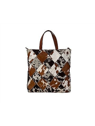 Myra Bag Tambra Hide Patchwork Concealed Carry Bag (view 1)