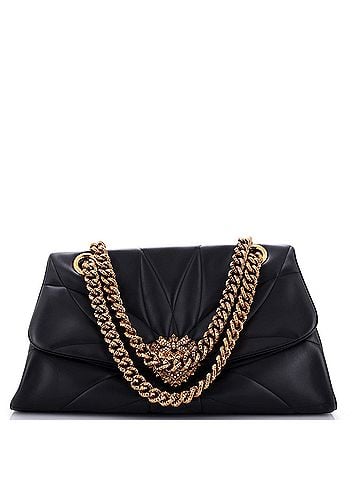Dolce & Gabbana Devotion Crossbody Bag Quilted Leather Extra Large (view 1)