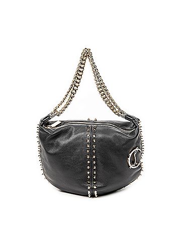 Christian Louboutin Elixira Spiked Zip Chain Hobo  (view 1)