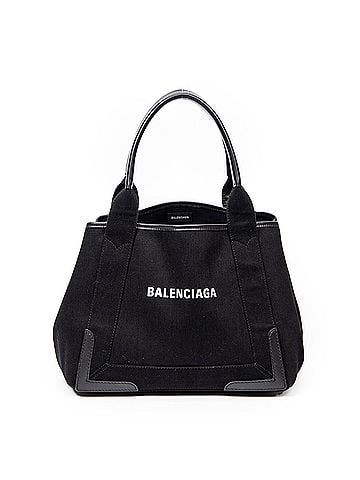 Balenciaga Small Navy Cabas  (view 1)