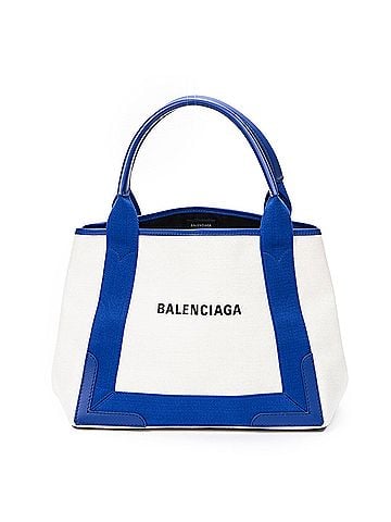Balenciaga Small Navy Cabas  (view 1)