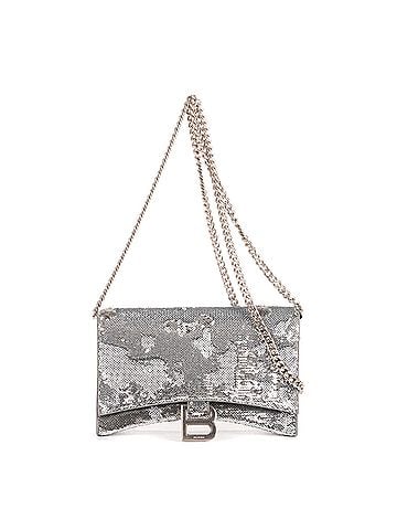 Balenciaga Hourglass Wallet on Chain  (view 1)
