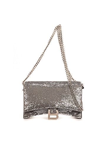 Balenciaga Hourglass Wallet on Chain  (view 1)