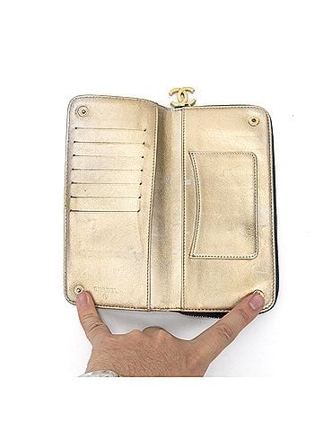 Chanel CC Zip Around Wallet  (view 2)