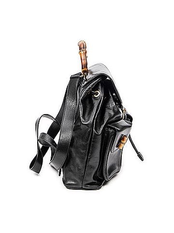 Gucci Large Bamboo Backpack  (view 2)