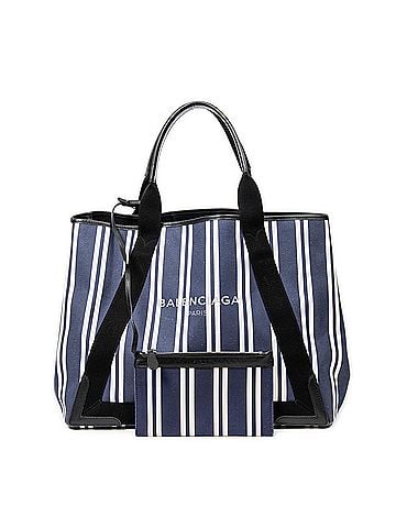 Balenciaga Large Navy Cabas  (view 1)
