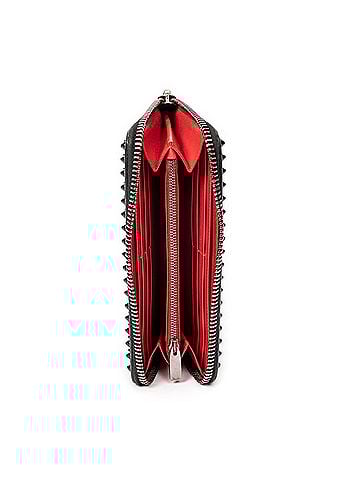 Christian Louboutin Studded Zip Around Wallet  (view 2)