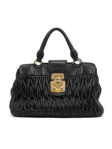Miu Miu Matelasse Tote Bag  (view 1)