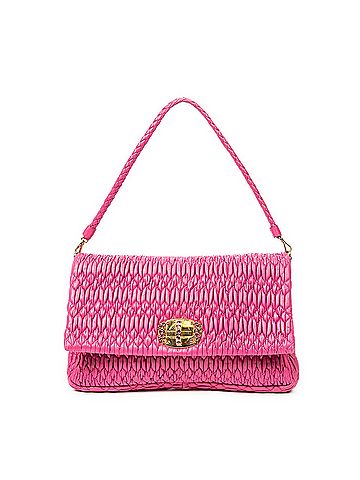 Miu Miu Medium Crystal Chain Flap Clutch  (view 1)