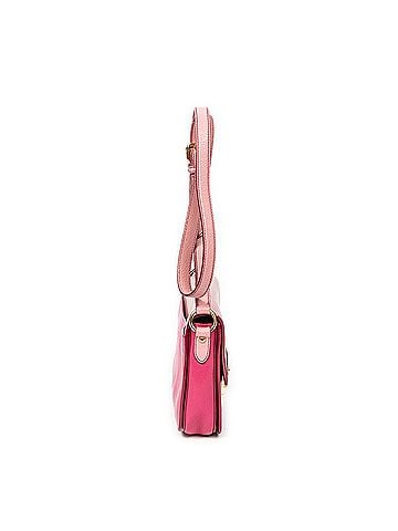 Miu Miu Bicolor Push Lock Flap Crossbody  (view 2)